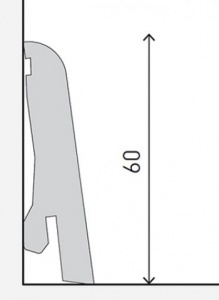 Плинтус 60мм