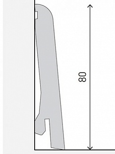 Плинтус 80мм